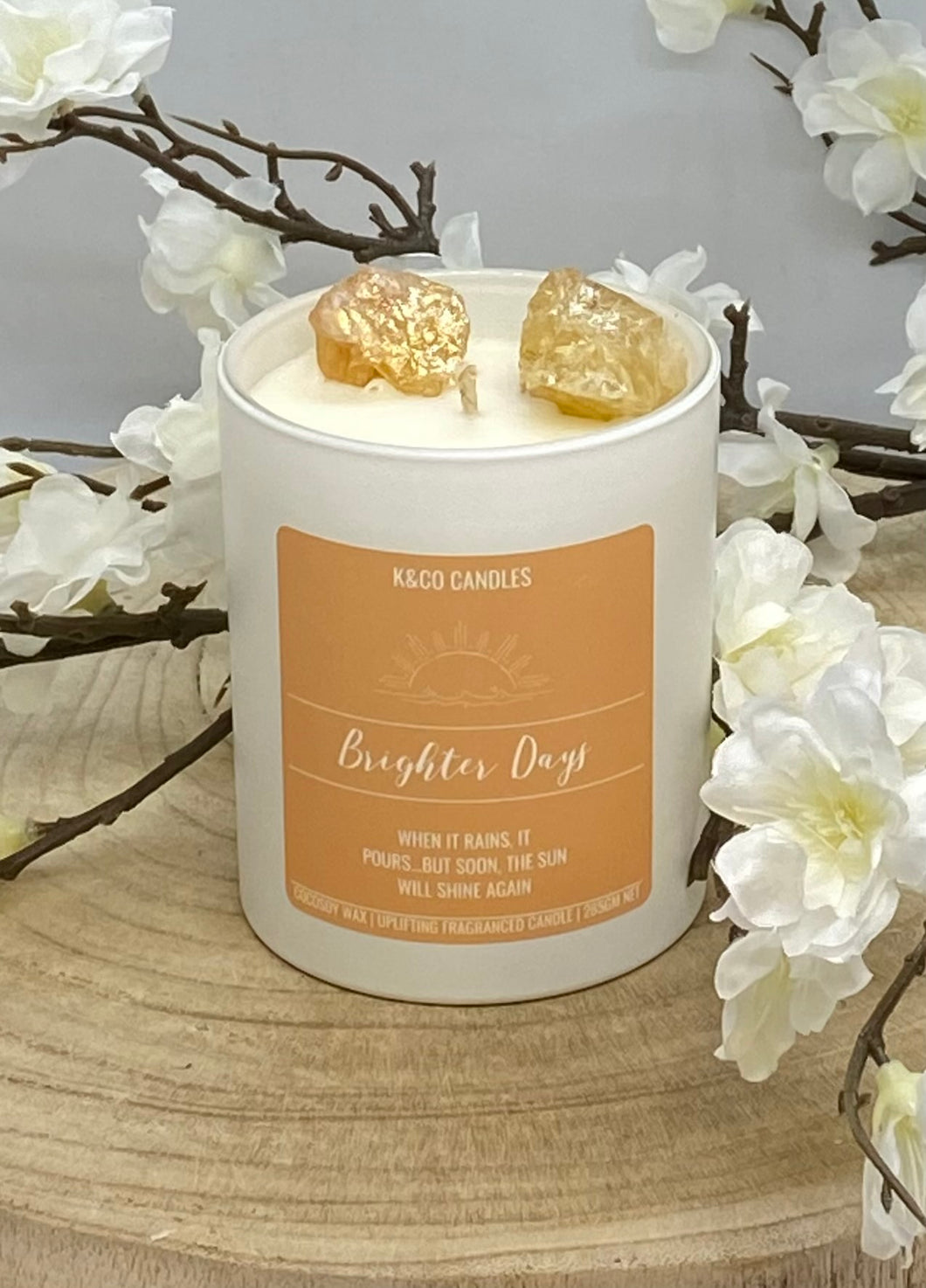 Crystal Soy Candle - Brighter Days