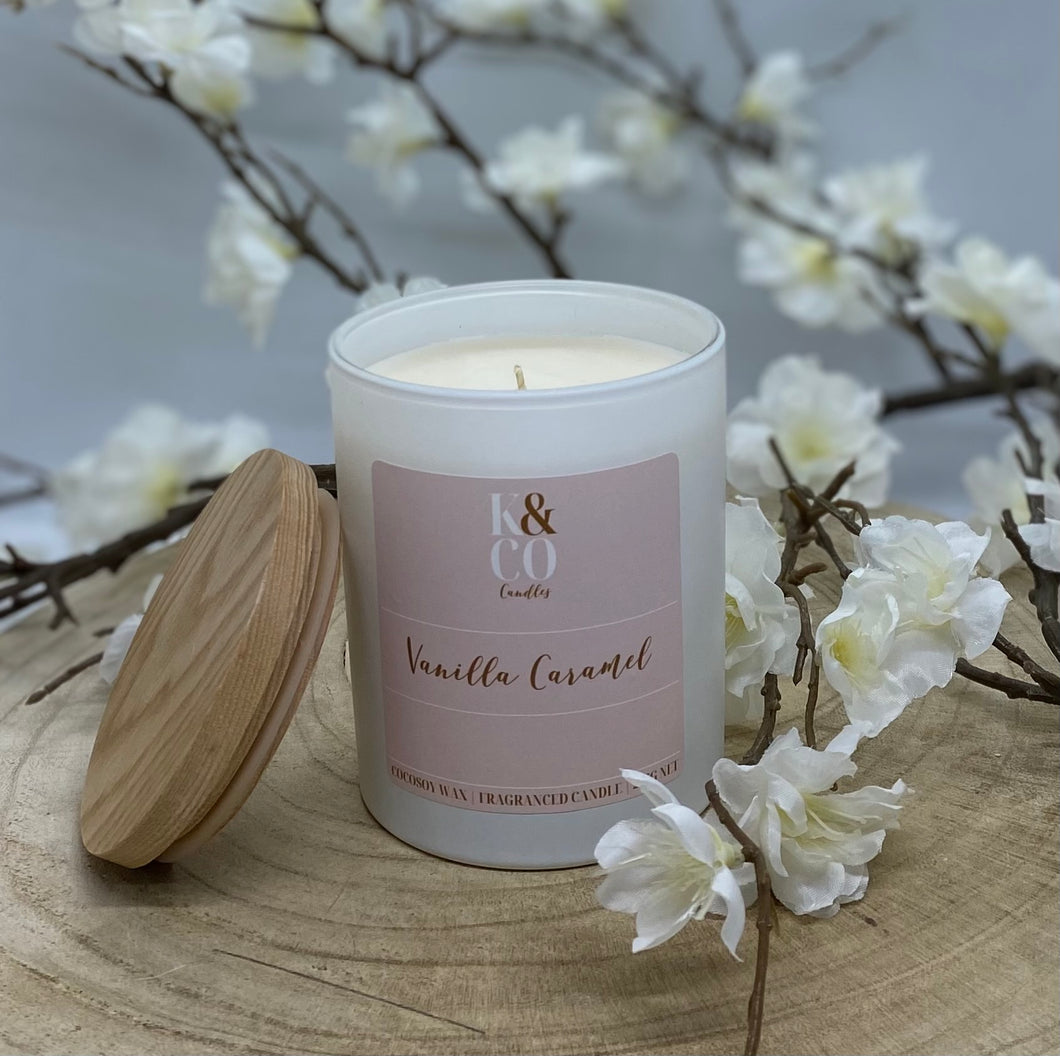 Signature Soy Candle - Vanilla Caramel